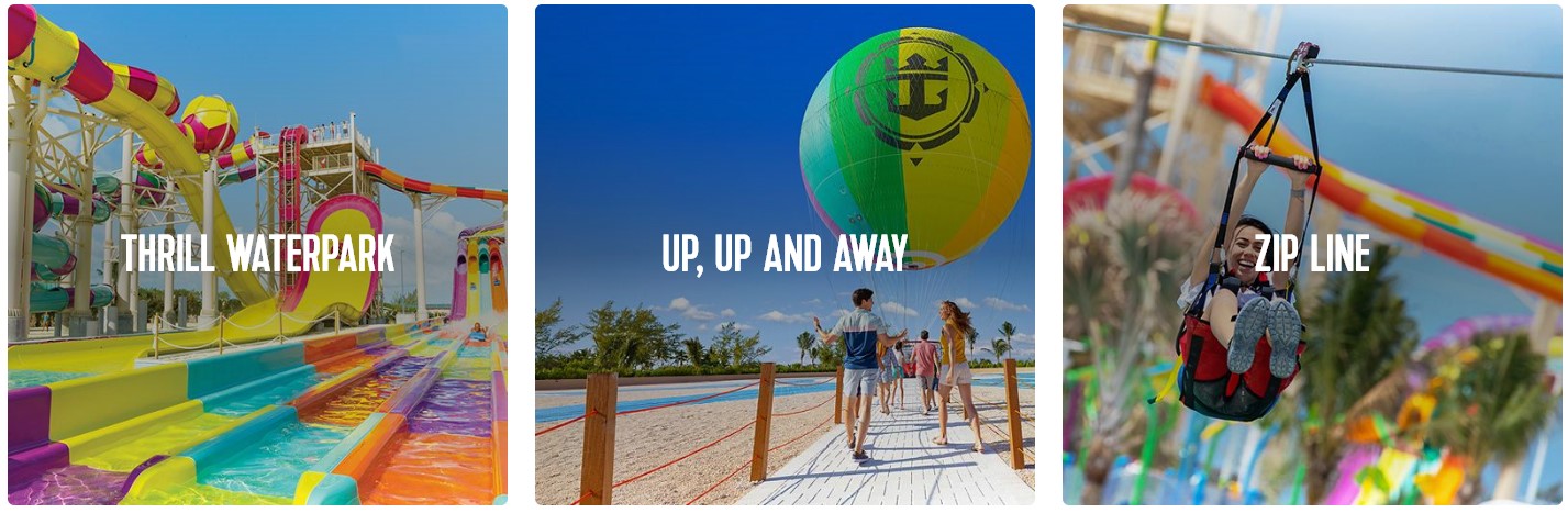 Ways to Thrill at Cococay